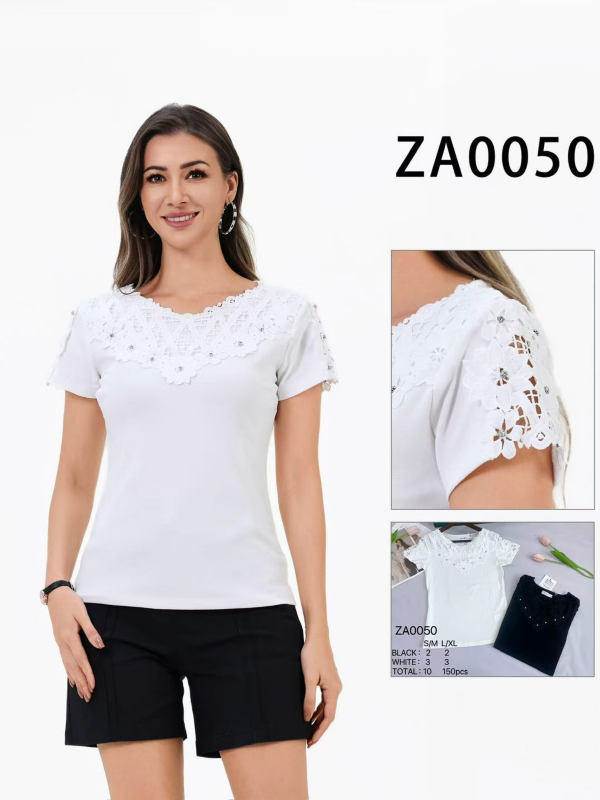 Bluzki damskie Roz S/M-L/XL , Mix Kolor Paczka 10 szt 1